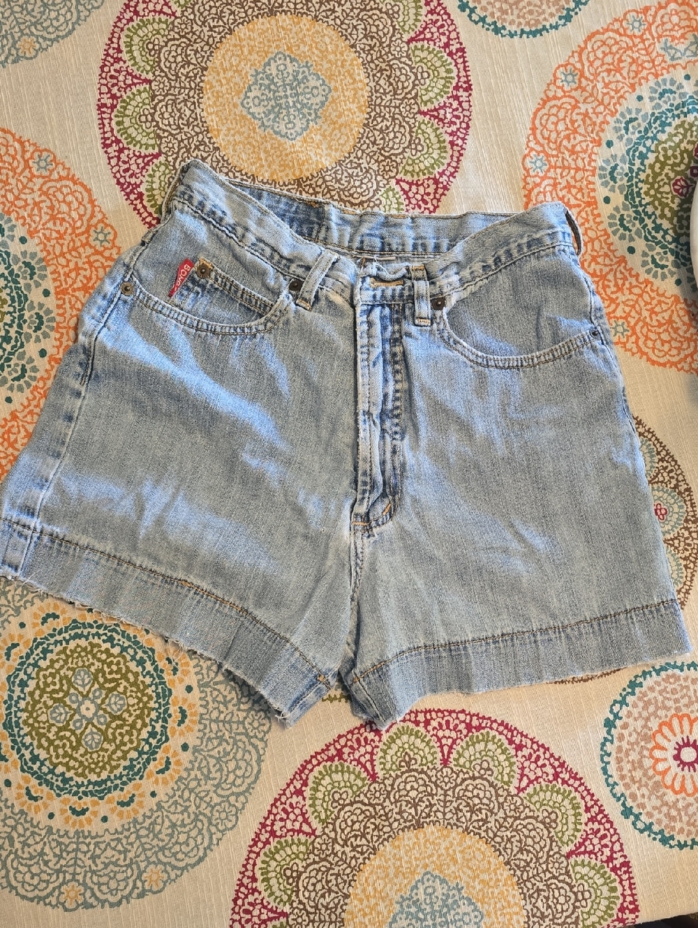 Bongo Light Blue Denim Jean Shorts